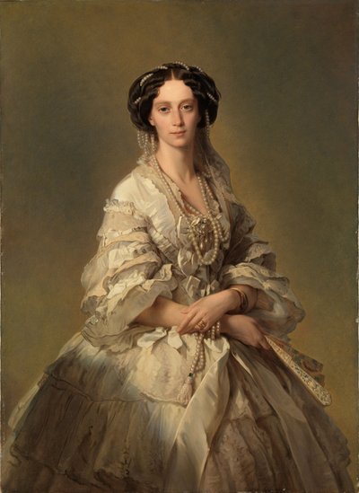 Caryca Maria Aleksandrowna z Rosji autorstwa Franz Xaver Winterhalter