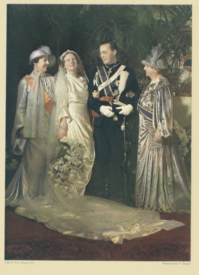 Portret Juliany i Bernharda autorstwa Franz Ziegler