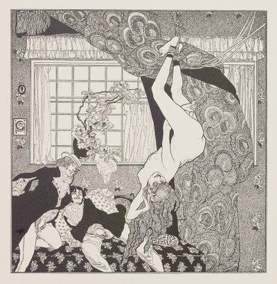 Ilustracja do Opowieści przy toaletce autorstwa Choisy Le Conin autorstwa Franz von Bayros