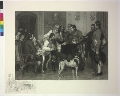 Cesarski minister podarował 3000 złotych dukatów autorstwa Franz von Defregger