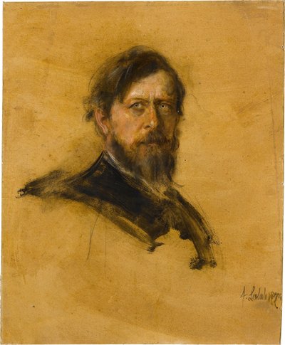 Portret Böcklina autorstwa Franz von Lenbach