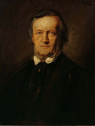 Portret Richarda Wagnera autorstwa Franz von Lenbach