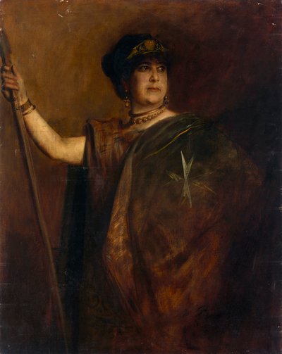 Charlotte Wolter autorstwa Franz von Lenbach