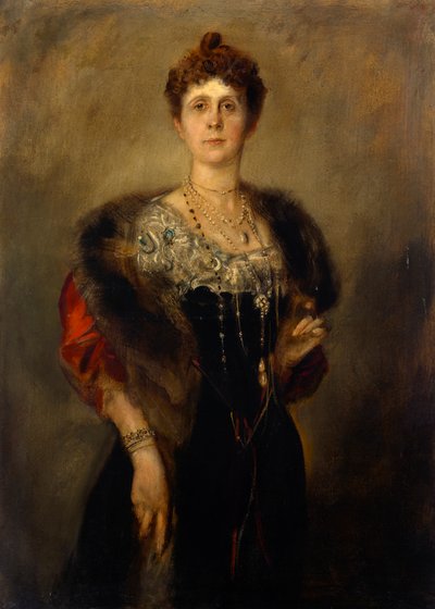 Emma Mumm (z Schwarzenstein) autorstwa Franz von Lenbach