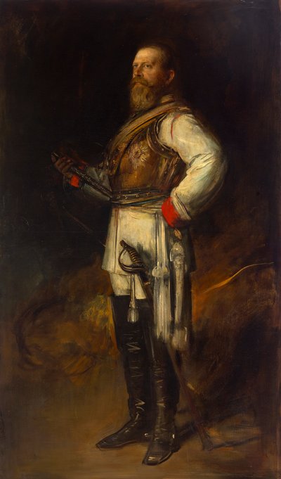 Fryderyk Wilhelm, następca tronu Prus, jako Fryderyk III, cesarz niemiecki autorstwa Franz von Lenbach