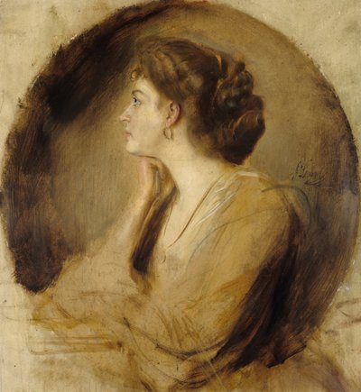 Margarethe von Mute (?) autorstwa Franz von Lenbach