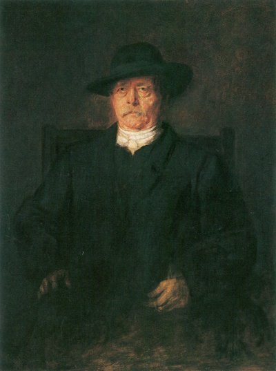 Portret Ottona von Bismarcka autorstwa Franz von Lenbach