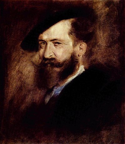 Portret Wilhelma Buscha autorstwa Franz von Lenbach