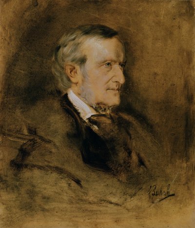Ryszard Wagner autorstwa Franz von Lenbach