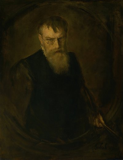 autoportret autorstwa Franz von Lenbach