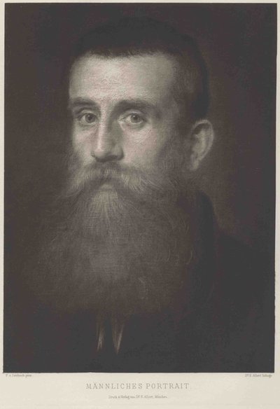 Nagłówek pracy autorstwa Franz von Lenbach