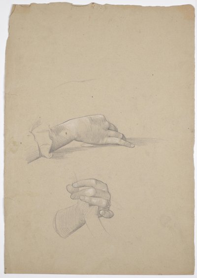 Handstudien autorstwa Franz von Matsch
