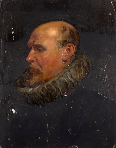 Portret dżentelmena z kryzą autorstwa Franz von Matsch
