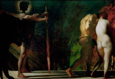 Raj utracony autorstwa Franz von Stuck