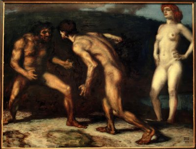 Walka o kobiety autorstwa Franz von Stuck