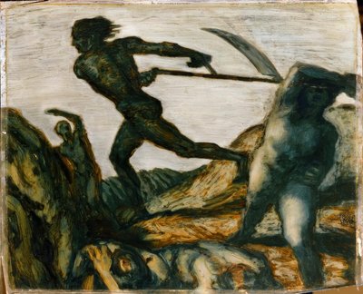 Franz von Stuck, Żniwiarz / obraz, ok. 1923 autorstwa Franz von Stuck