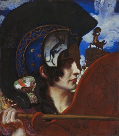 Walcząca amazonka autorstwa Franz von Stuck