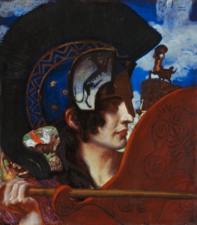 Walcząca Amazonka autorstwa Franz von Stuck