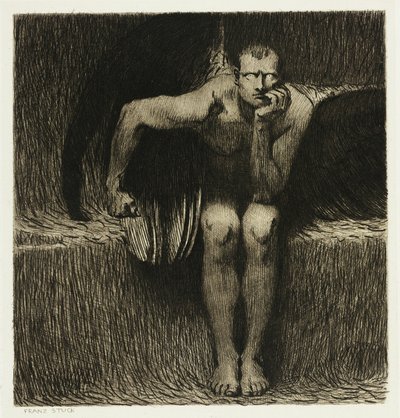 Lucyfer autorstwa Franz von Stuck
