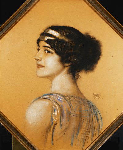 Portret córki artysty, Maryi, autorstwa Franz von Stuck
