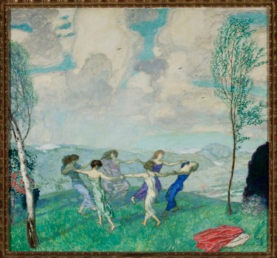 Taneczny krąg autorstwa Franz von Stuck