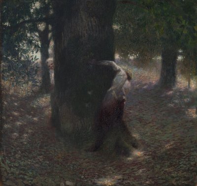 Dokuczanie autorstwa Franz von Stuck