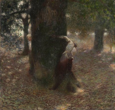 Dokuczanie, 1889. autorstwa Franz von Stuck
