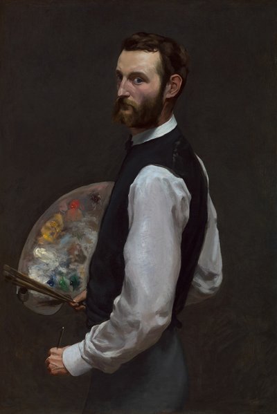 Autoportret autorstwa Frédéric Bazille