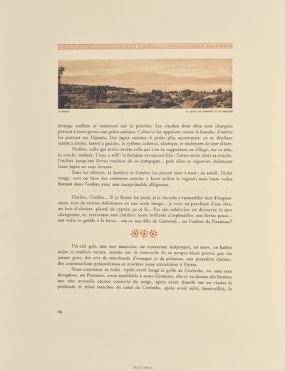 Akrata. Zatoka Koryncka i Parnas autorstwa Frédéric Boissonnas