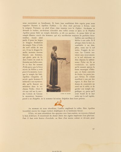 Aurige z Delf autorstwa Frédéric Boissonnas