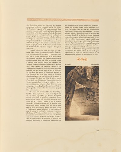 Mykeny. Tholos z Atreus autorstwa Frédéric Boissonnas