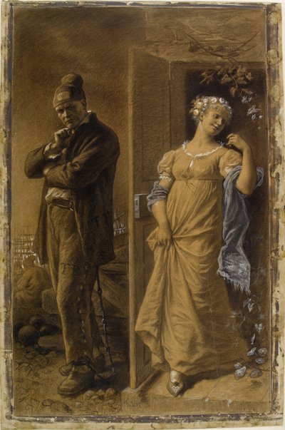 Frédéric Lix - Skazaniec i prostytutka autorstwa Frederic Theodore Lix