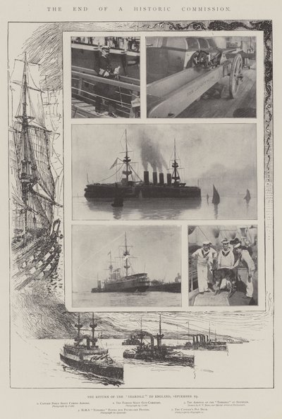 Koniec Komisji Historycznej autorstwa Fred T. Jane