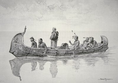 Misjonarz (lito) autorstwa Frederic (after) Remington