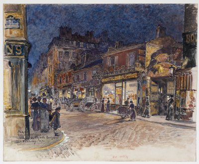 Marché des Enfants Rouges, rue de Bretagne autorstwa Frederic Anatole Houbron