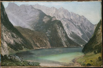 Jezioro Alpejskie autorstwa Frederic Edwin Church