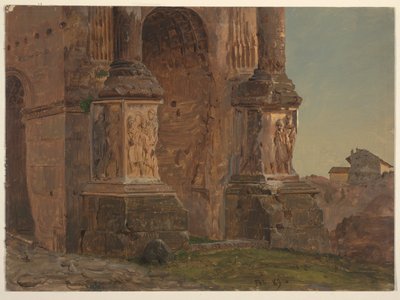 Łuk Septymiusza Sewera, Rzym autorstwa Frederic Edwin Church