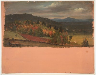 Jesienny krajobraz autorstwa Frederic Edwin Church