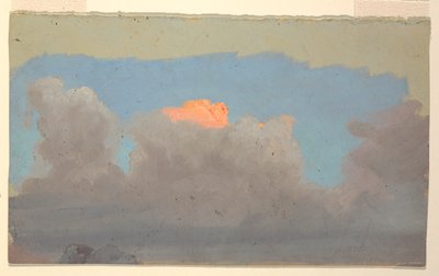 Badanie chmury autorstwa Frederic Edwin Church