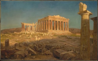 Partenon autorstwa Frederic Edwin Church