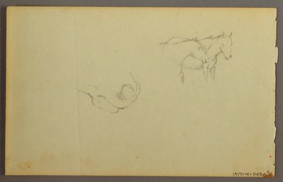 Rysunek, Studium chmury, 1844 autorstwa Frederic Edwin Church