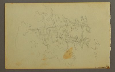 Rysunek, Studium chmury, 1845 autorstwa Frederic Edwin Church