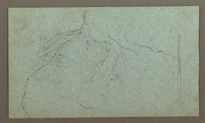 Rysunek, wodospad, prawdopodobnie 1868 r. autorstwa Frederic Edwin Church