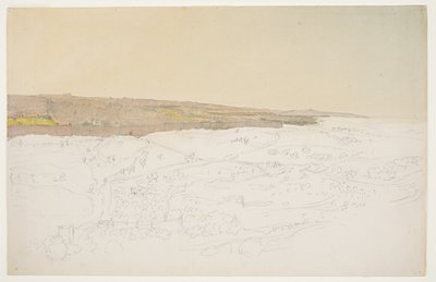 Rysunek, Jerozolima, widok ogólny, kwiecień (), 1868 r. autorstwa Frederic Edwin Church