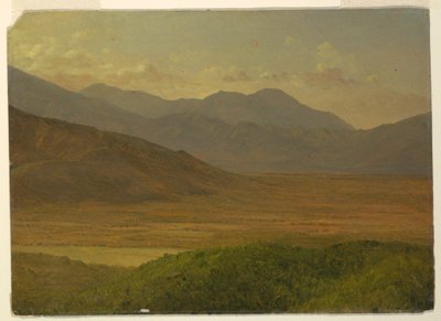 Rysunek, krajobraz, maj 1865 r. autorstwa Frederic Edwin Church