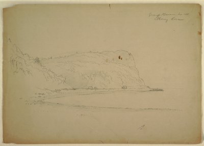 Rysunek "Jaskinia małp", 1851 r. autorstwa Frederic Edwin Church