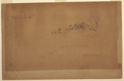 Rysunek, w pobliżu Guaranda, Ekwador, 10 czerwca 1857 r. autorstwa Frederic Edwin Church