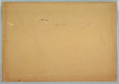 Rysunek, Zarys góry Katahdin, Maine, ok. 1856-60 autorstwa Frederic Edwin Church