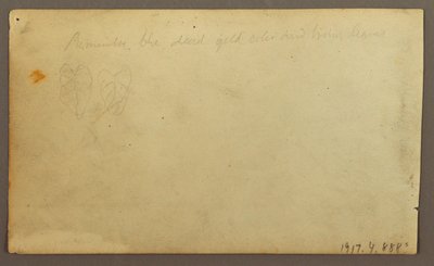 Rysunek: Rzeka Limona w pobliżu wioski, Ekwador lub Kolumbia; Verso: Liście, 1857 r. autorstwa Frederic Edwin Church