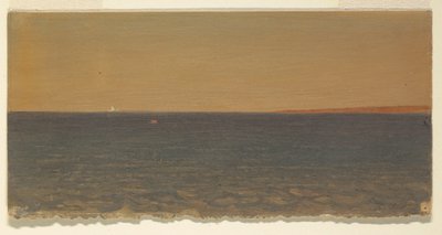 Rysunek, Pejzaż morski z górą lodową, 1859 autorstwa Frederic Edwin Church